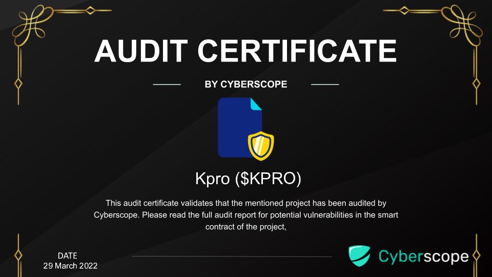 cyberscope_ann's tweet photo. We just finished auditing
 @Kombatprotocol

Check the link below to see their full Audit report.
https://t.co/w9vGiK4D9R

Want to get your project Audited?
https://t.co/BpKMpQ6c5z

#Audit #SmartContract #Crypto #Blockchain https://t.co/kj53P2i3j7