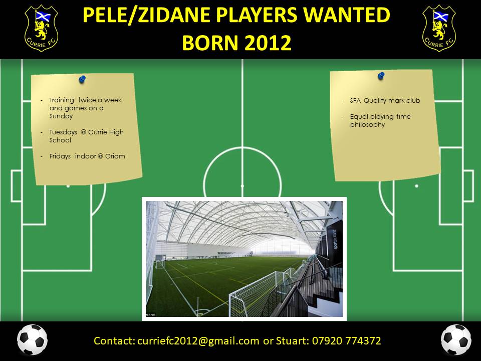 Currie FC 2012 tweet media