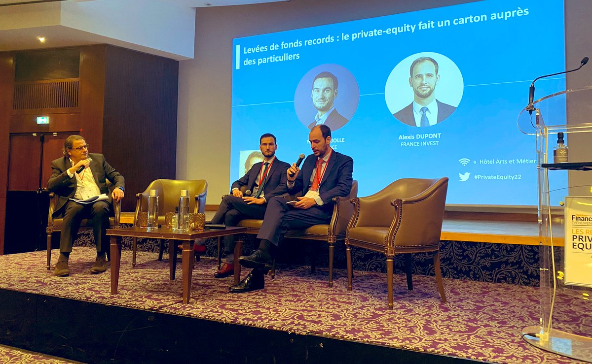 Option_Finance's tweet photo. [EVENEMENT] 

Les Rencontres #PrivateEquity22 débutent avec une table ronde sur les levées de fonds records portées par les particuliers avec @PascalSKoenig #InsightAM Yoann Caujolle @Bpifrance et Alexis Dupont @FranceInvestEU https://t.co/2dZiPIuNUy