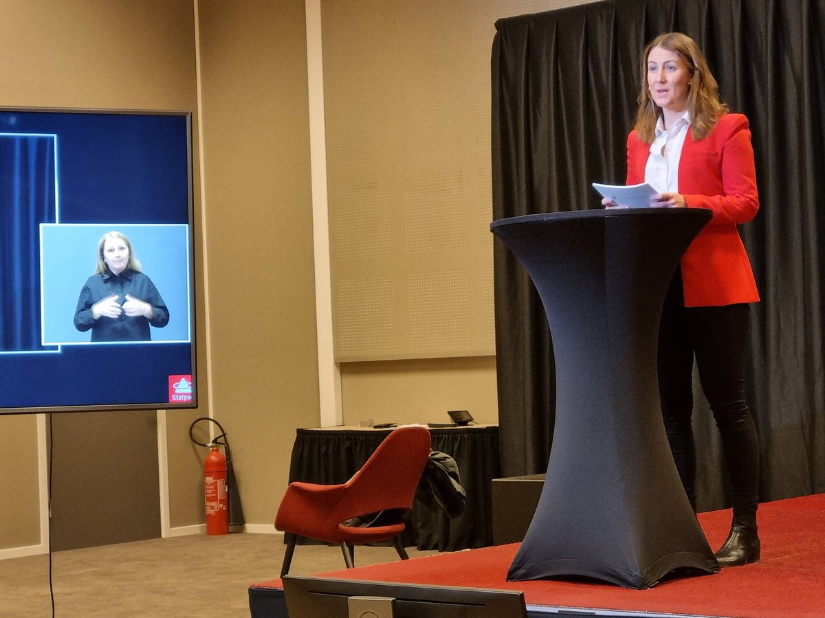 Statped (@statped) on Twitter photo Statsråd Tonje Brenna åpner årets Statspedkonferanse. Temaet i år er «Gi meg utfordringer! – Jeg vil delta, trives og utvikle meg».
<a href="/Kunnskapsdep/">Kunnskapsdepartement</a>
statped.no/konferanser/st… Statsråd Tonje Brenna åpner årets Statspedkonferanse. Temaet i år er «Gi meg utfordringer! – Jeg vil delta, trives og utvikle meg».
<a href="/Kunnskapsdep/">Kunnskapsdepartement</a>
statped.no/konferanser/st…