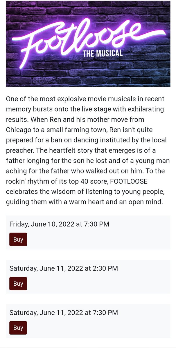fivecoat_gerry's tweet photo. My daughter will be starring as Ariel in the Croswell Oprea House production of Footloose. #MichigansOldestTheatre #Footloose #CroswellOpreaHouse #AdrianMI #PureMichigan #MusicalTheatre
https://t.co/t6Zmov0S3R https://t.co/f8KapdA3l2