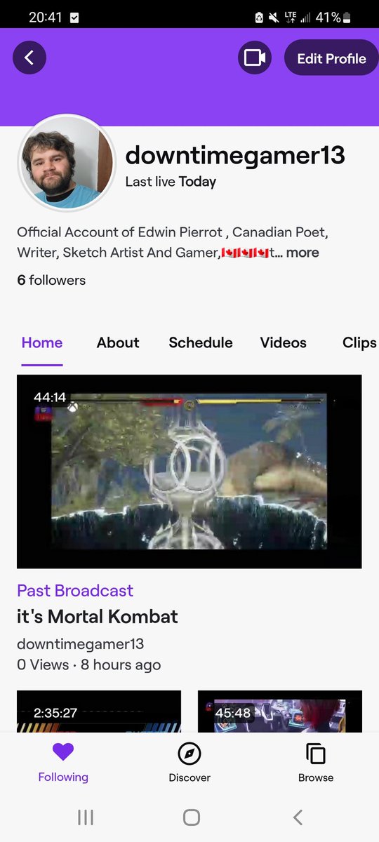 edwinpierrot13's tweet photo. Wanted to let Everyone know, I put my @MortalKombat Stream up today on my @Twitch Account if you would love to Check it Out @xbox
#Twitch #TwitchAccount #GameStream #Strreaming #Xbox #XboxOne #XboxSeriesX #XboxLive #MortalKombat11 #MortalKombat https://t.co/LozWjleHBB