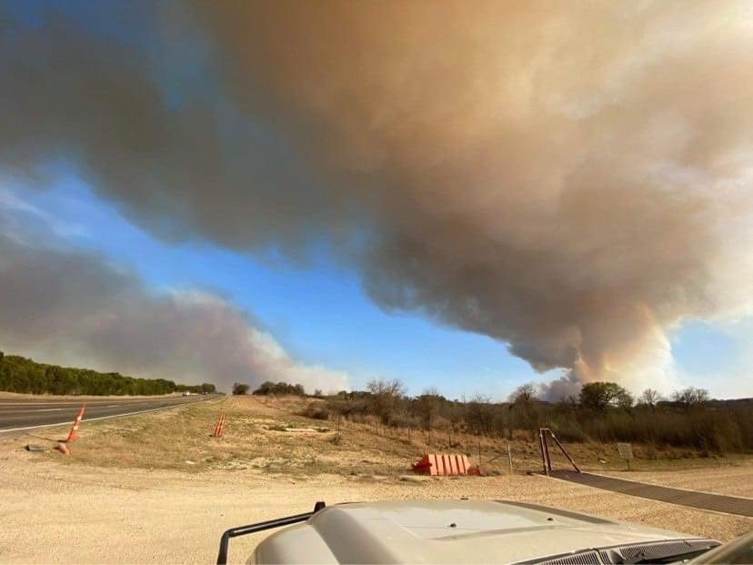 AllHazardsTFS's tweet photo. Update: the #CrittenburgComplex will now be spelled #CrittenbergComplex. The fire burning in Coryell County is an estimated 33,206 acres and 55% contained. #txfire https://t.co/5p3h49fSd5