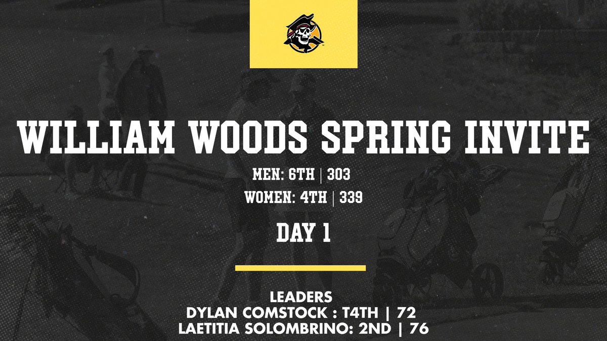 ParkPirates's tweet photo. GOLF, @Park__Golf in a good position heading into day two of the William Woods Spring Invitational!
M Results: https://t.co/DGWFS4zScT
W Results: https://t.co/7o8B1Aaj3o https://t.co/XmK7eHjLJ8