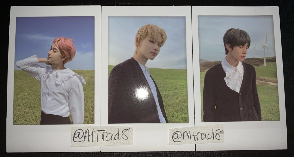 AlTrad8's tweet photo. ENHYPEN
Album: DIMENSION: ANSWER
Have: Heeseung, Ni-ki, Jake, Sunoo, Jay Polaroid &amp; Bookmark
Want: Sunghoon Equivalents
Location: UK
WW: Yes

#WTT #ENHYPEN #DIMENSION_ANSWER #Jake #Jay #Ni_ki #Heeseung #Sunoo #Sunghoon @enhatradez @TXTENHYPENtrade @kpopthriftshop @photocard_kpop https://t.co/laqbXYhiXC