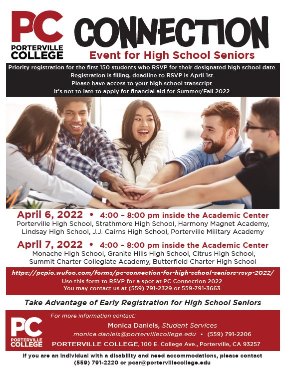 Monache High School (@monachehs) on Twitter photo Seniors, Registration closes this Friday and will close sooner if PC reaches 500 students. Registering and attending this session will give you early and priority registration if you are attending PC this fall. <a href="/monachetv/">Monache Television</a> <a href="/MonacheFFA/">Monache FFA</a> <a href="/GsaMonache/">Monache GSA</a> <a href="/MonacheESA/">Monache ESA</a> <a href="/monacheAVID/">Monache AVID</a> Seniors, Registration closes this Friday and will close sooner if PC reaches 500 students. Registering and attending this session will give you early and priority registration if you are attending PC this fall. <a href="/monachetv/">Monache Television</a> <a href="/MonacheFFA/">Monache FFA</a> <a href="/GsaMonache/">Monache GSA</a> <a href="/MonacheESA/">Monache ESA</a> <a href="/monacheAVID/">Monache AVID</a>