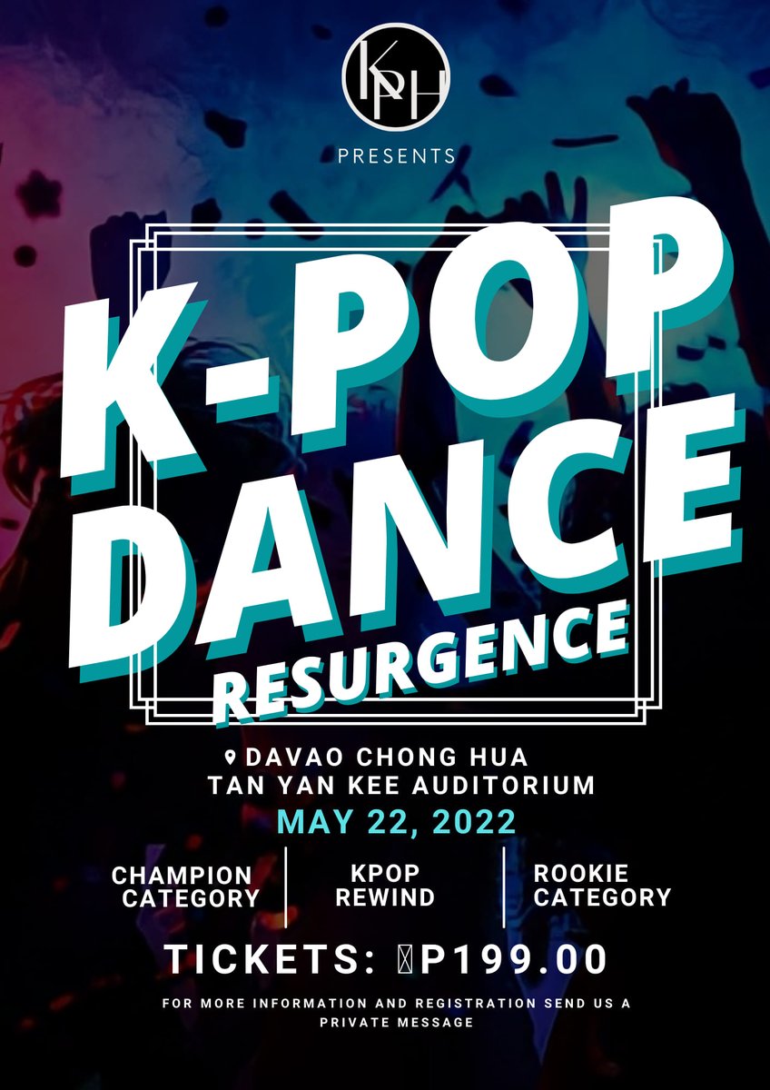 daviddangeloph's tweet photo. KPOP Event ba sa Davao? #KPopPilipinas is proud to support Kreation PH event K-POP DANCE RESURGENCE on May 22, 2022. Please check out the details at https://t.co/2kxftE5rB7.
#KPop #KDR #KreationPH #KpopDanceResurgence https://t.co/BPER5TPyQW