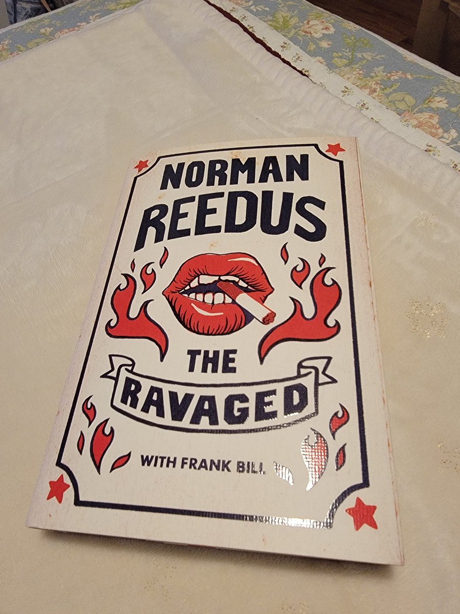 Look at my delivery today!!! I cannot wait to start The Ravaged. <a href="/wwwbigbaldhead/">norman reedus</a> thank you for yet another side of you. Love you ❤️