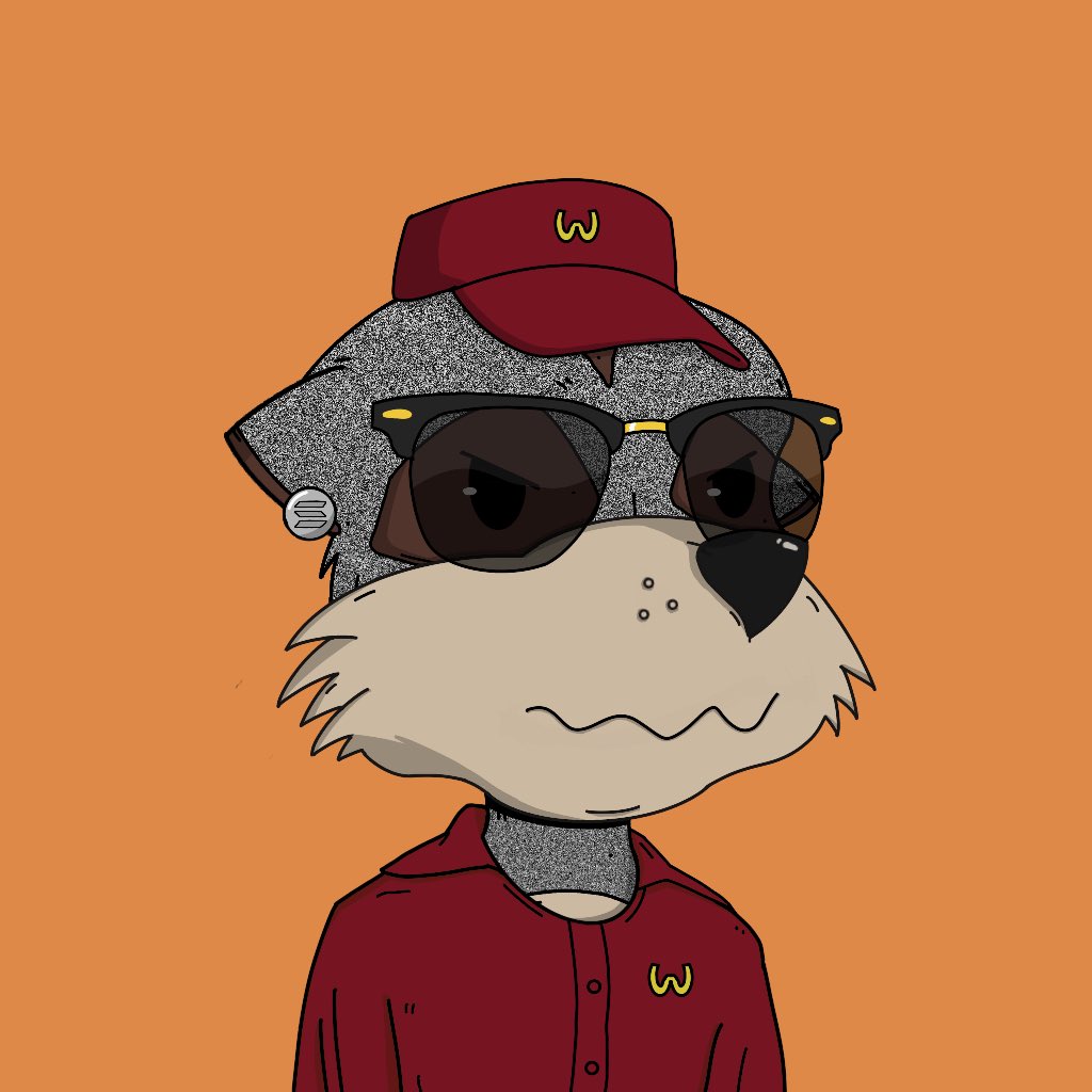 nickdella_'s tweet photo. Long over due purchase. This is my 8th Kat. And I still feel so Kat poor. Fun fact: there are only 69 #wackdonalds employees. Heres #3156 #meerkatmillionaires #meerkatmob @mmccsolana @mmccbot @mmcclubdao https://t.co/v9DhHgll8D