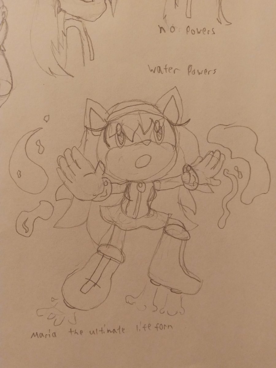 gunn_darius's tweet photo. Did A drawing of Maria the ultimate lifeform and shadow as a human with no powers for an alternate dimension I have in my sonic story
I like to think of this as the opening
https://t.co/pef5u5UdF4
#ShadowTheHedgehog #MariaRobotnik #alternatedimensions #Dimensionsridge
p1 https://t.co/YSsAggE8pN