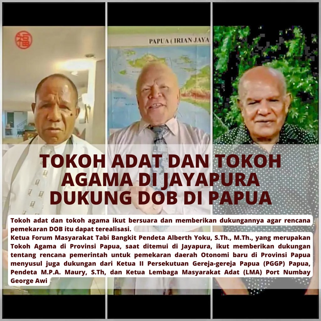 andreramadhan93's tweet photo. Tokoh adat dan tokoh agama di Jayapura dukung DOB di Papua, Booster Lebaran Berkah https://t.co/5E4PdqP5HH