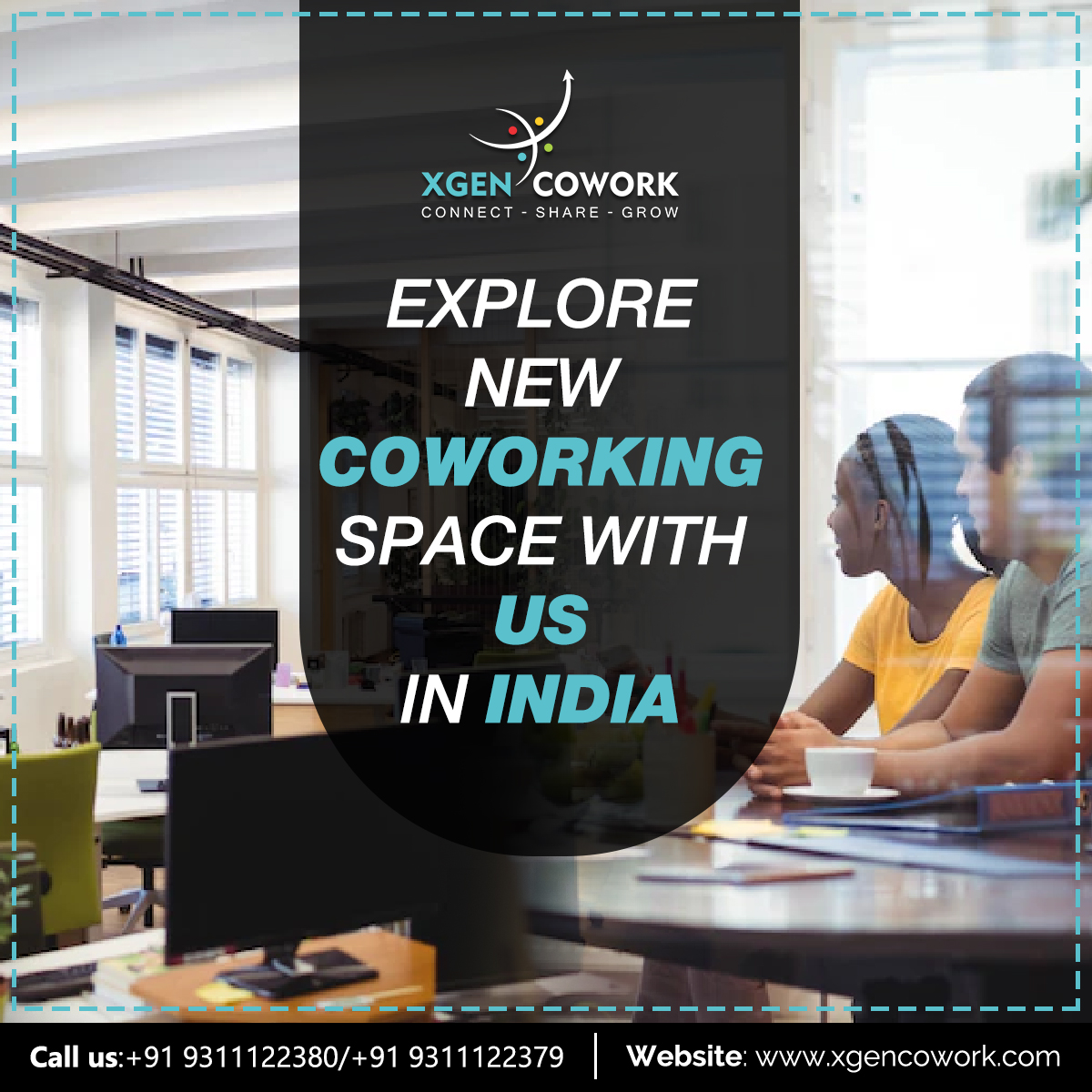 Explore New Coworking Space in India with <a href="/xgencowork/">Xgen Cowork</a> 

#office #officespace #sharedspace #sharedspaces #sharedoffice #sharedofficespace #sharedoffices #sharedofficespaces #coworking #coworkingspace #coworkingoffice #coworkingspaces #india