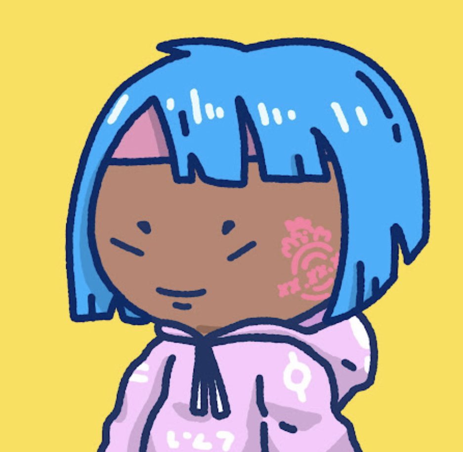 j3ss003's tweet image. I have 6 eggz from this amazing project but this one has grown on me! #bluehairdontcare @KrinaxRL @strangereggz