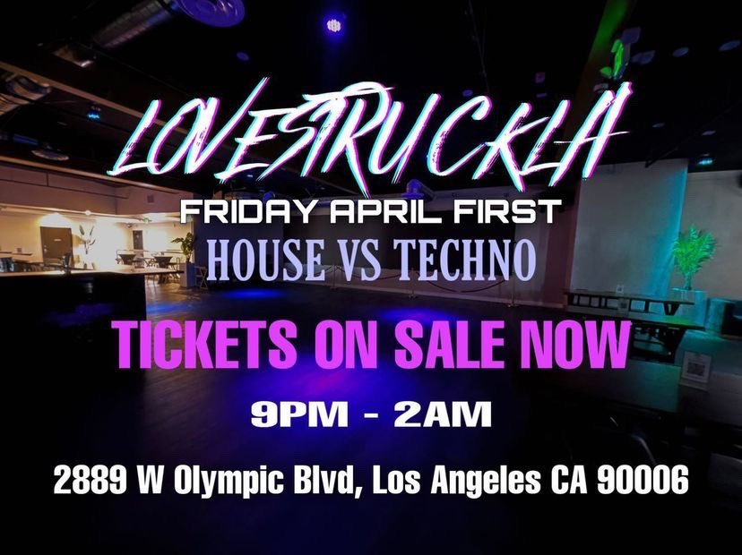 Catch us @ Runaway Events and Lovestruckla this Friday 🔊 ticket link in bio 👹