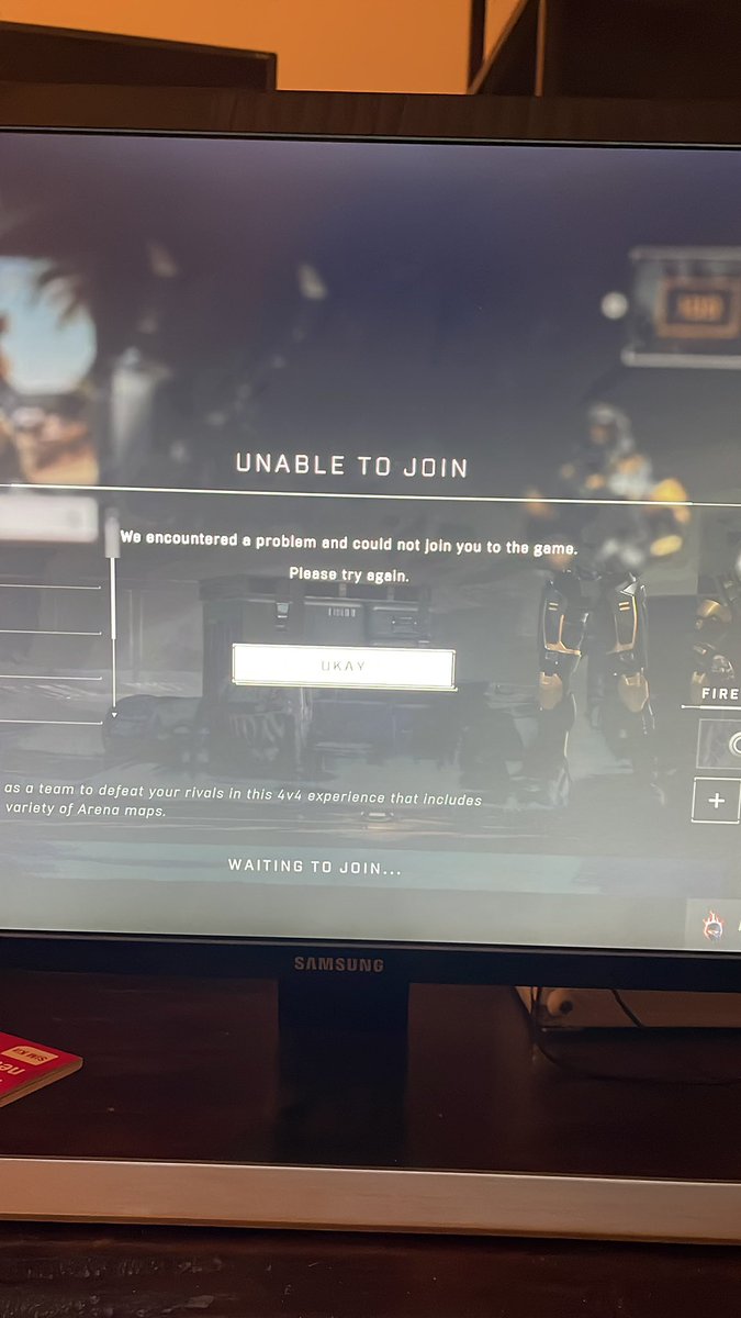 P_HoPp_'s tweet photo. 4 games in a row. How long has this game been out? No new content and more issues in March than we had in December. @HaloSupport https://t.co/nulm8BISUv