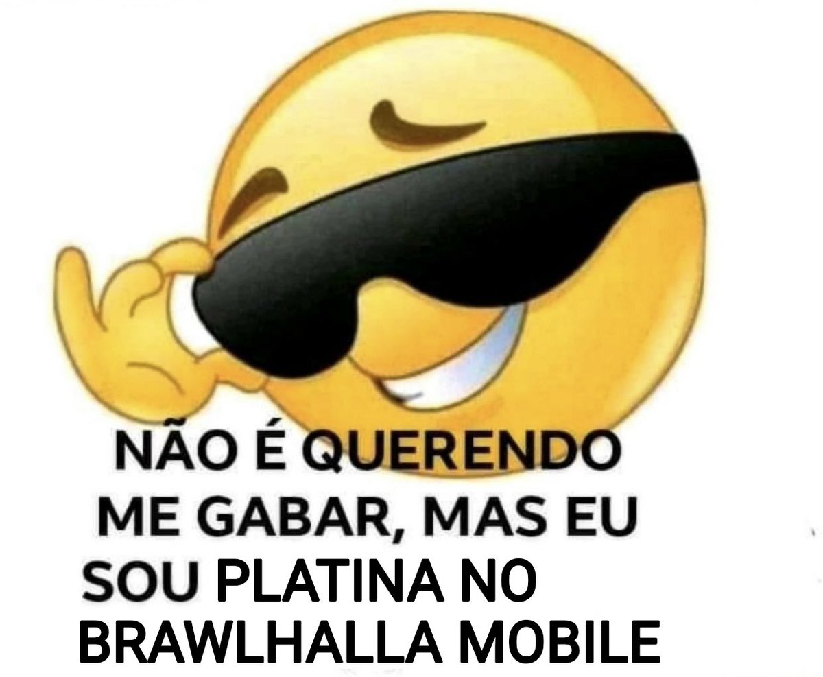 nikbackup_1's tweet photo. Ok, agora posso me considerar oficialmente um platina?

Daqui eu não passo por uns dois anos.

#Brawlhalla #BrawlhallaMobile https://t.co/e3ibDFeFgz