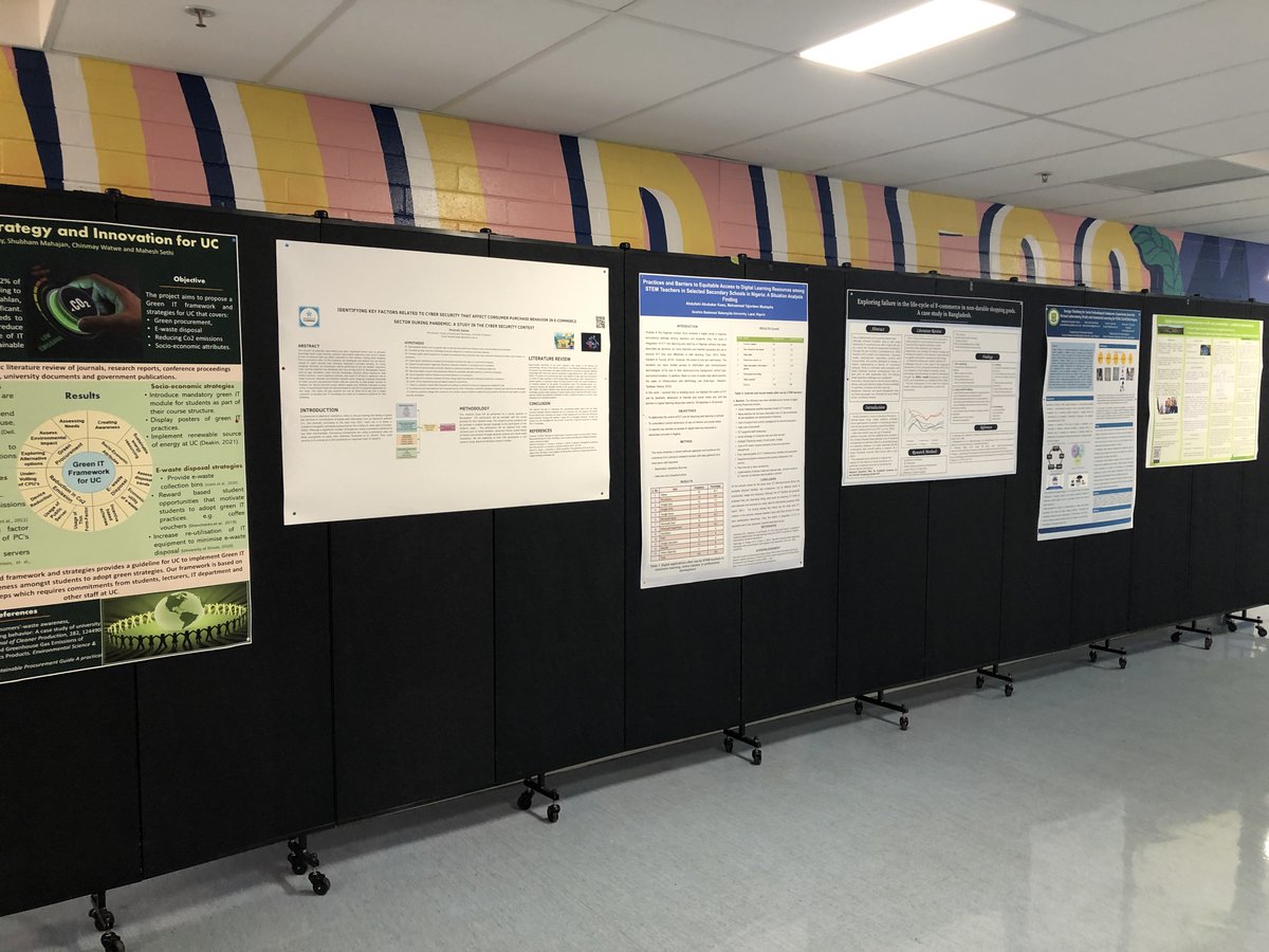 TimUnwin's tweet photo. Interesting posters presented at @RC_disc symposium on digital inequalities and social change @UniCanberra  https://t.co/oPPYWgs2yt https://t.co/rAhMQVvFvK