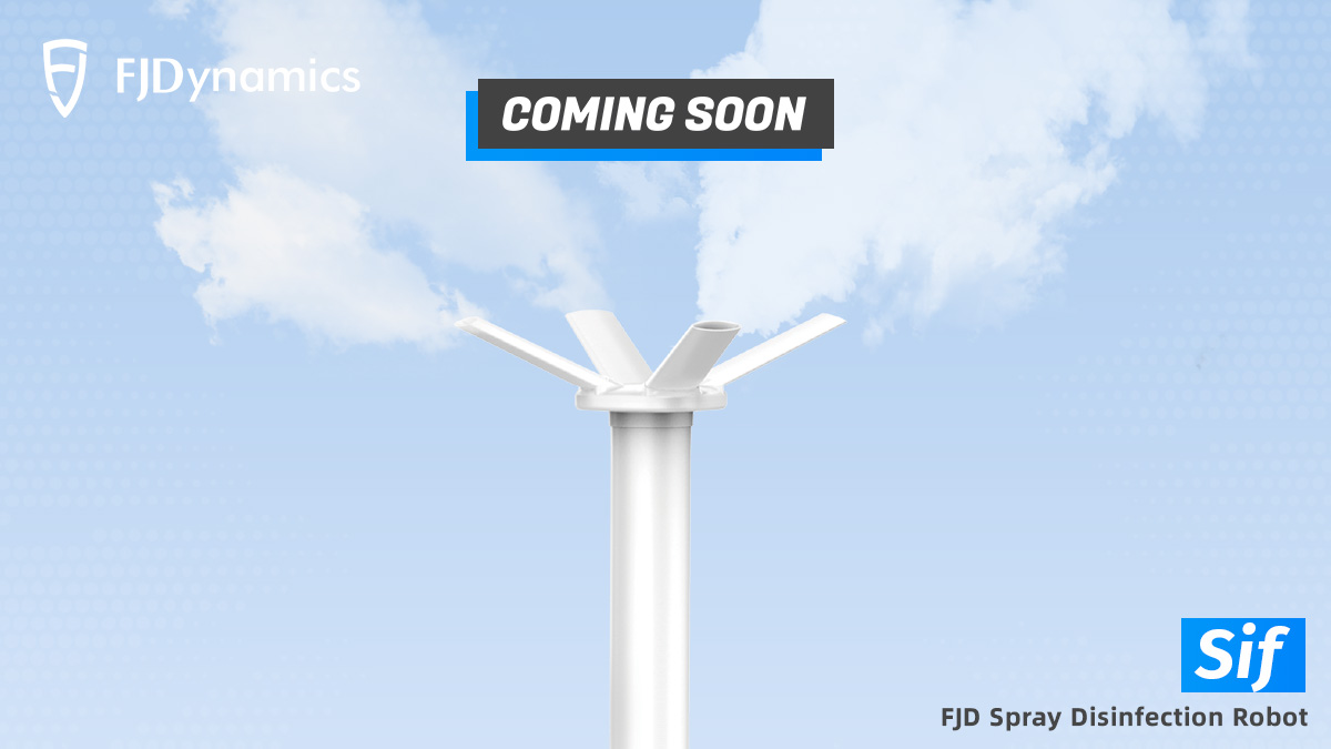 FjdRobot's tweet image. The new FJD Spray Disinfection Robot Sif is designed for automatic contactless disinfection with harmless mist to sanitize our environment. Stay tuned!

✅Contact Us: marketing.robot@fjdynamics.com 

#FjdRobot #Robotic #DisinfectionRobot #FJDynamics #SprayDisinfection