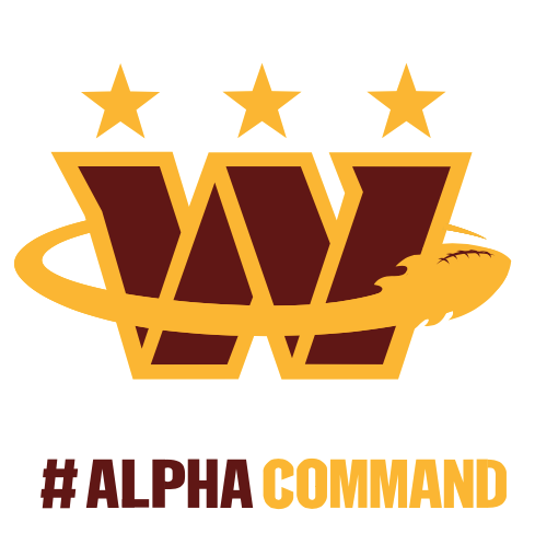 HurQlez's tweet photo. Made a couple of logos to show off the potential for @Commanders to use
#AlphaCommand in three different marketing areas:
Military
Space
Wolf https://t.co/6OCA8TrRLf