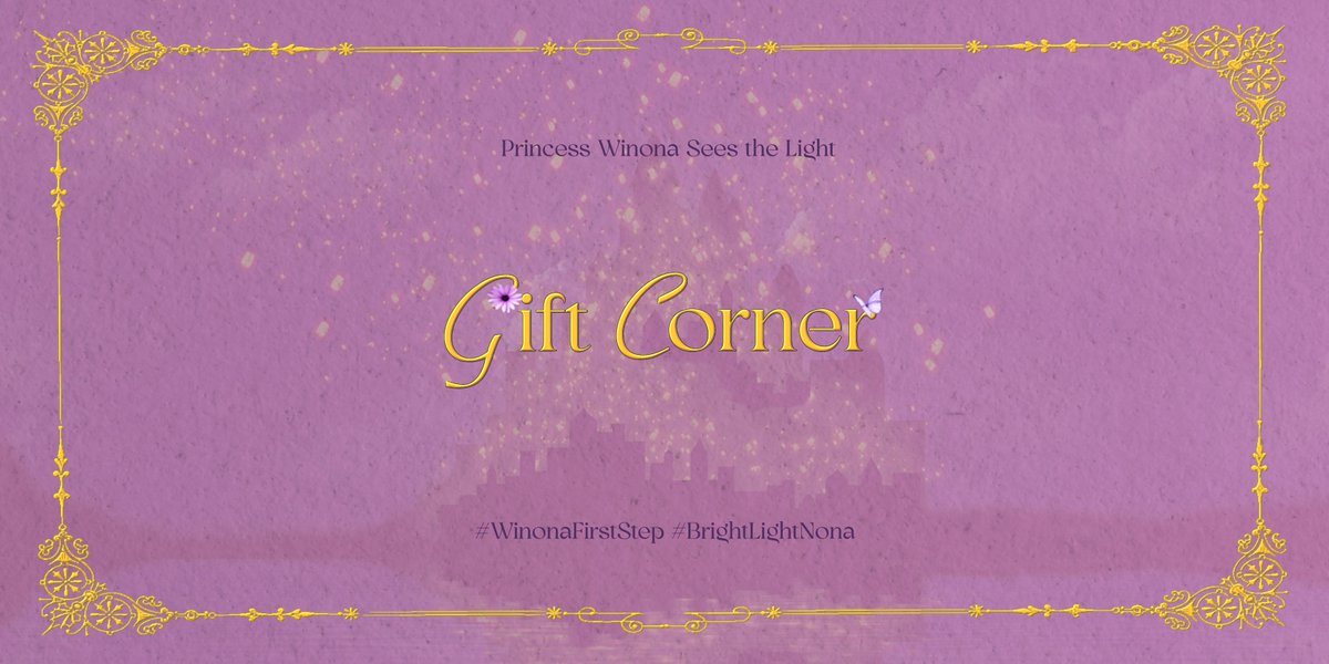 3OthOfJuly's tweet photo. ㅤ

  PRINCESS      WINONA      HESTIA  
  SEES THE LIGHT  ✴  𝔊ift  ℭorner

                #WinonaFirstStep 
                #BrightLightNona

ㅤ https://t.co/HjLWzkg9ix