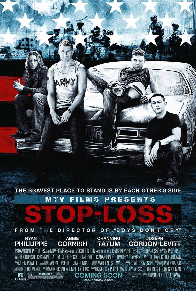 FilmNewsNos's tweet photo. 🎬MOVIE HISTORY: 14 years ago today, March 28, 2008, the movie ‘Stop-Loss’ opened in theaters!
#RyanPhillippe #AbbieCornish #JosephGordonLevitt #RobBrown #ChanningTatum #VictorRasuk #TerryQuay #MatthewScottWilcox #ConnettBrewer #TimothyOlyphant #JosefSommer #LindaEmond https://t.co/LPj7s0JDo7