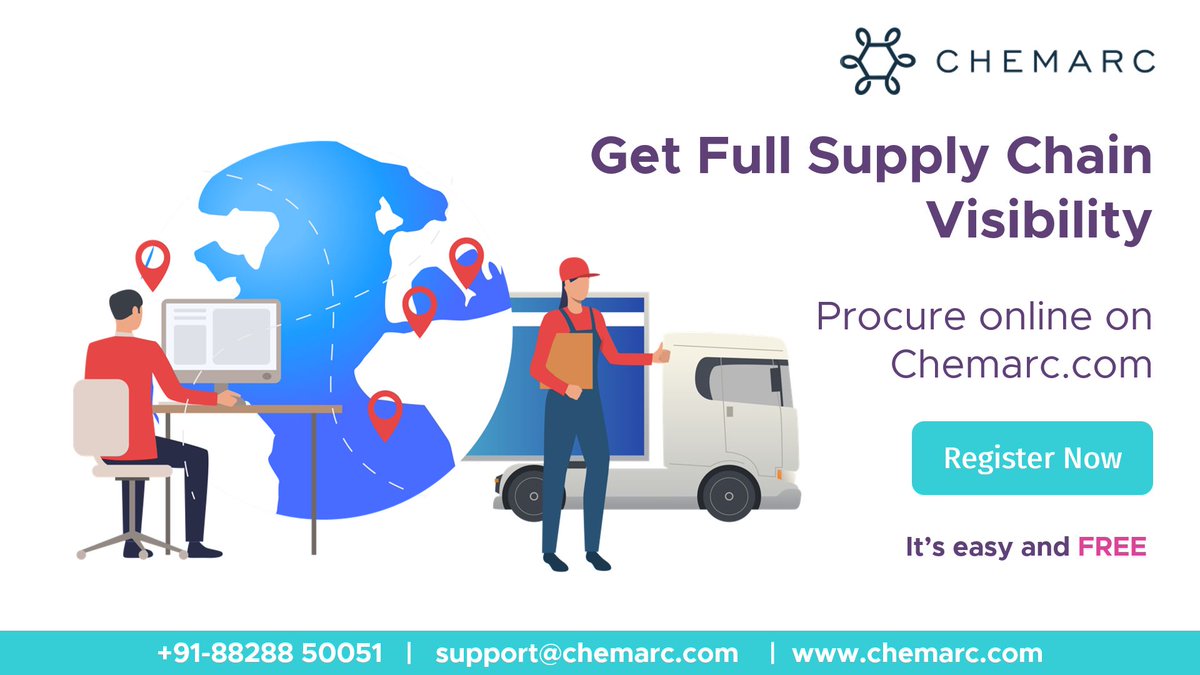 chem_arc's tweet photo. With procurement on https://t.co/mEV4oo15Wz, you can get full visibility into your entire supply chain. 
Register today: https://t.co/WZhJ1xCnm9 and set up your Buying Dashboard to do the best in procurement. It’s easy and FREE!!
#SupplyChain #CompleateVisibilty #Procurement https://t.co/jOL2I9K00A