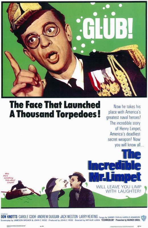 FilmNewsNos's tweet photo. 🎬MOVIE HISTORY: 58 years ago today, March 28, 1964, the movie ‘The Incredible Mr. Limpet’ opened in theaters!
#DonKnotts #CaroleCook #JackWeston #AndrewDuggan #LarryKeating #OscarBeregiJr #CharlesMeredith #ElizabethMacRae #PaulFrees https://t.co/QaUnOZrVLq