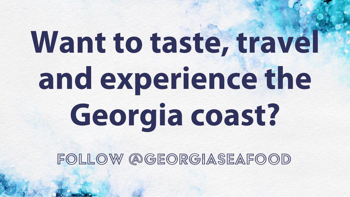 GeorgiaSeafood's tweet photo. Want to go on a culinary adventure while exploring the natural beauty of coastal Georgia? Look no further🌊🐟 #GeorgiaSeafood https://t.co/NzeHQoTUHy