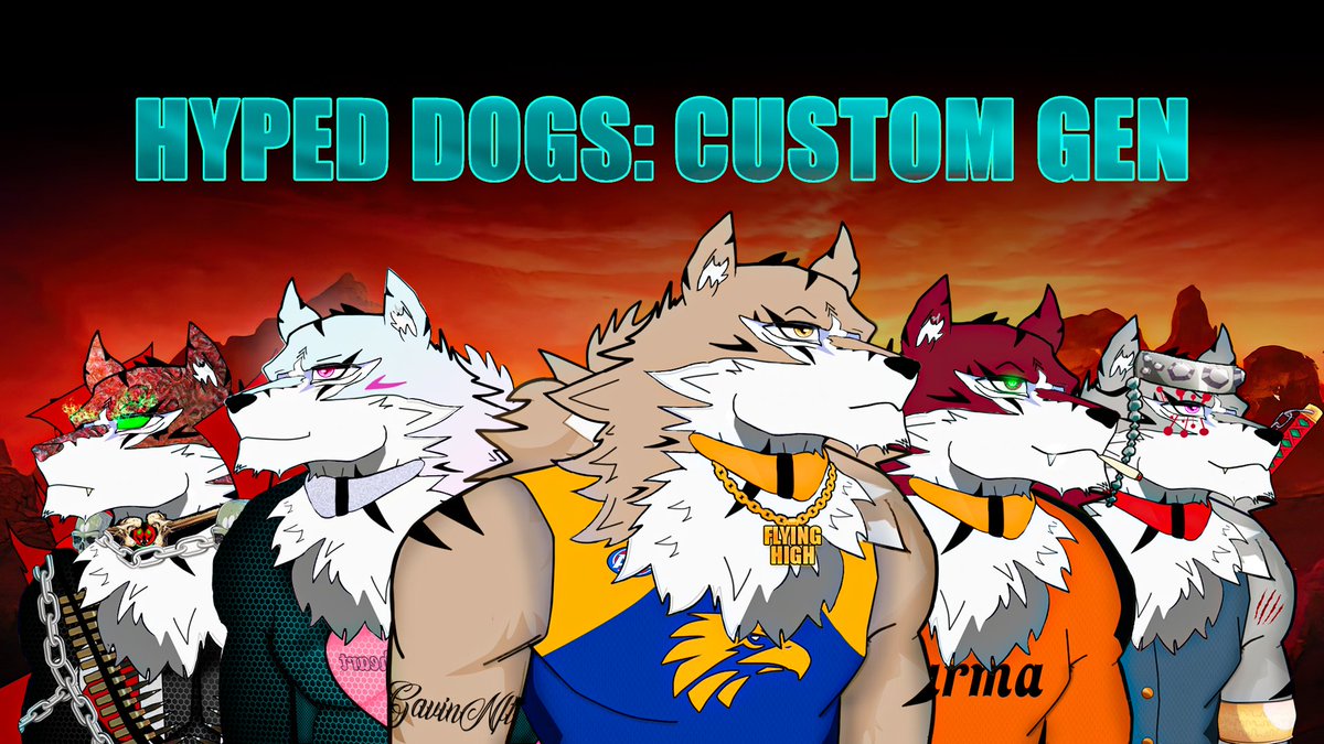 💎Custom Dogs are looking AWESOME fam!

👉🏻 So much care and heart is being put on each and everyone of these! 
👉🏻 Im loving all the ideas… and im really getting inspire, thanks everyone! 🔥

#hypeddogs #hypeddogscustom #ebisusbay #customart