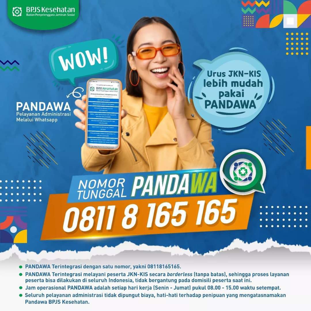 Firnanda111's tweet photo. BPJS Kesehatan Selalu Tingkatkan Layanan kepada Peserta Program JKN-KIS dengan berbagai Inovasi

#LayananMakinMudah
#BPJSKesehatanInovatif
#BPJSKesehatanSemakinBaik

Silahkan bisa share infografis PANDAWA ini. Terima kasih https://t.co/3LRjGsmApn