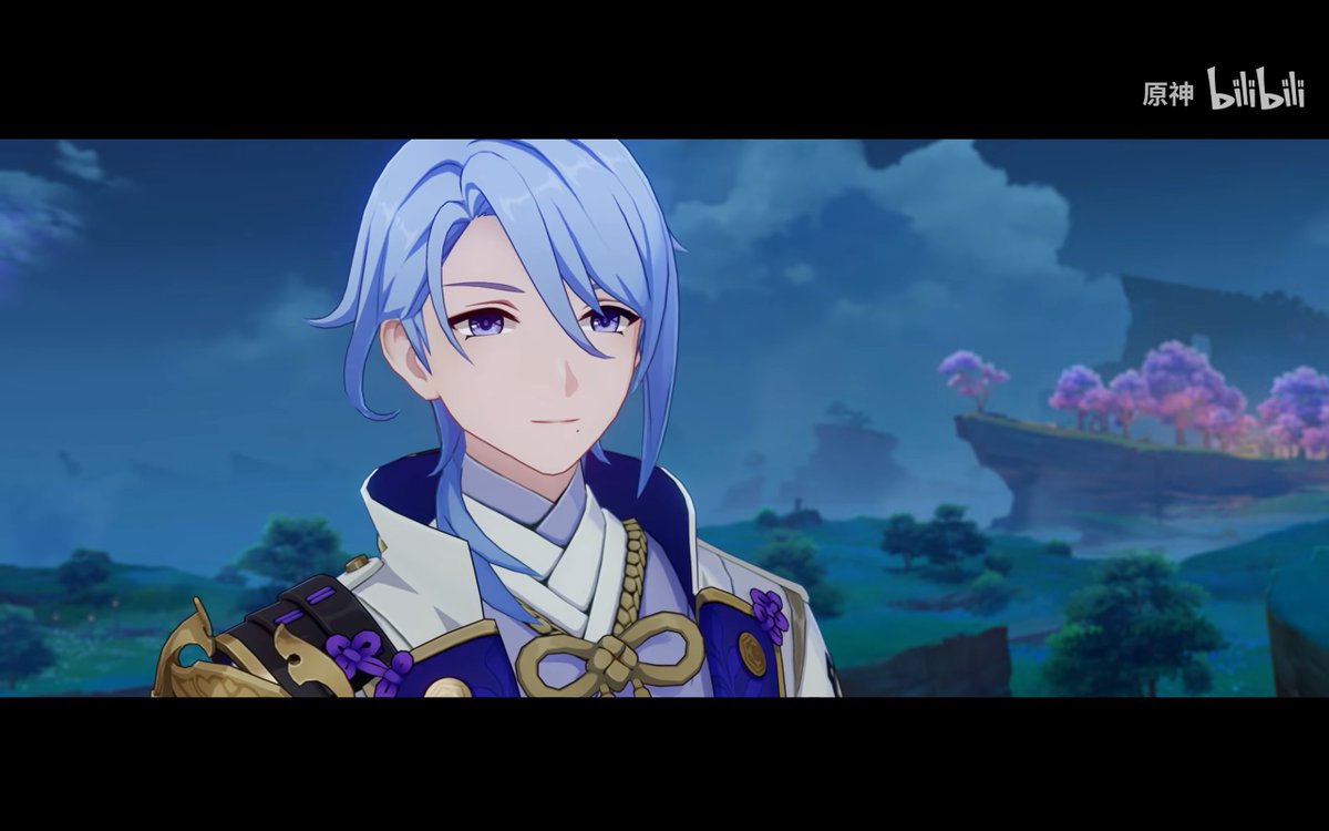 Rachii_Chan's tweet photo. Fun fact : Did you know that he Pyro Fatui Agent is voiced by Childe's Voice Actor in CN?

This scene is basically Childe vs Ayato in a way xDDD https://t.co/tjt3OAD9uN