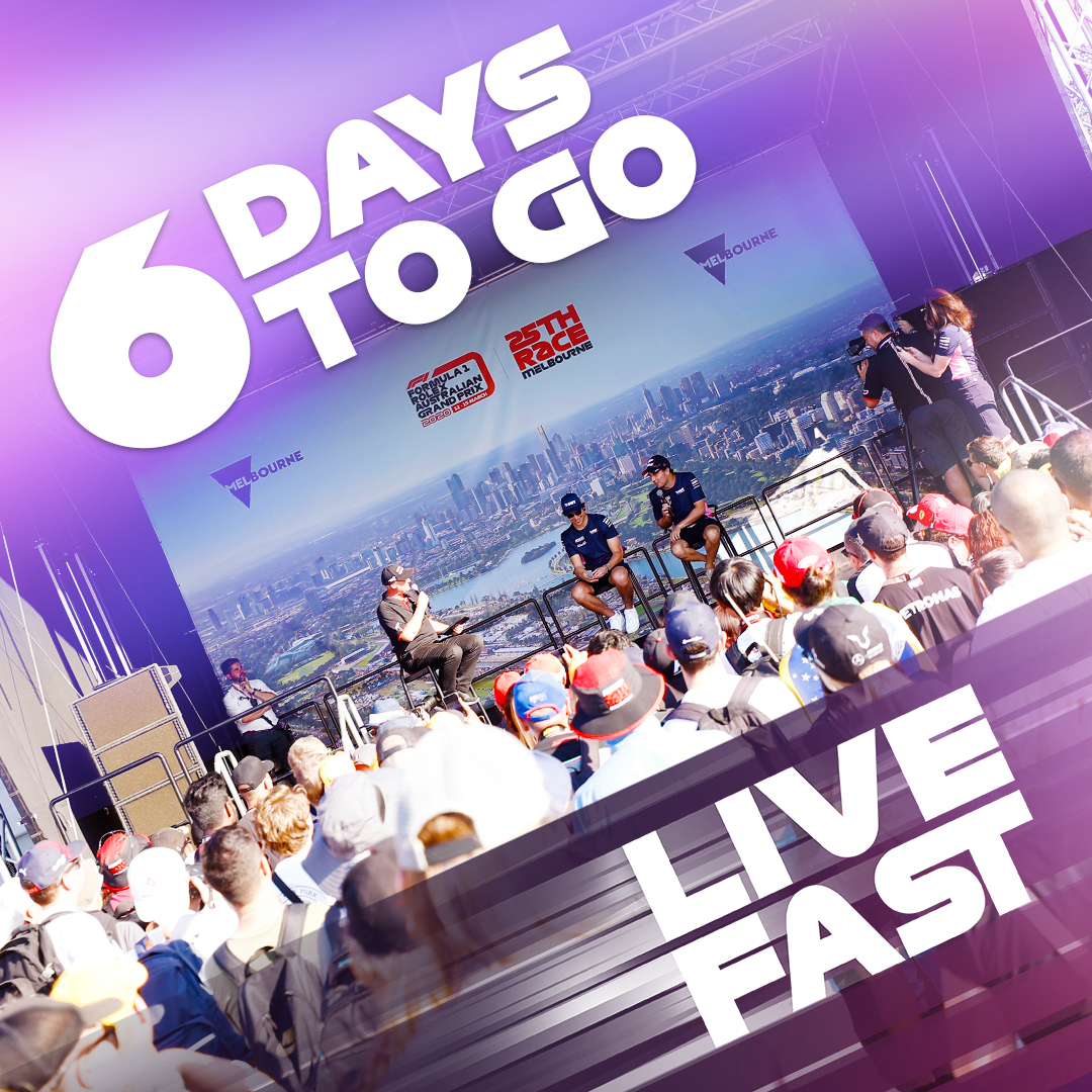 F1 Australian Grand Prix on Twitter "Six more sleeps to go! 😮 Be sure