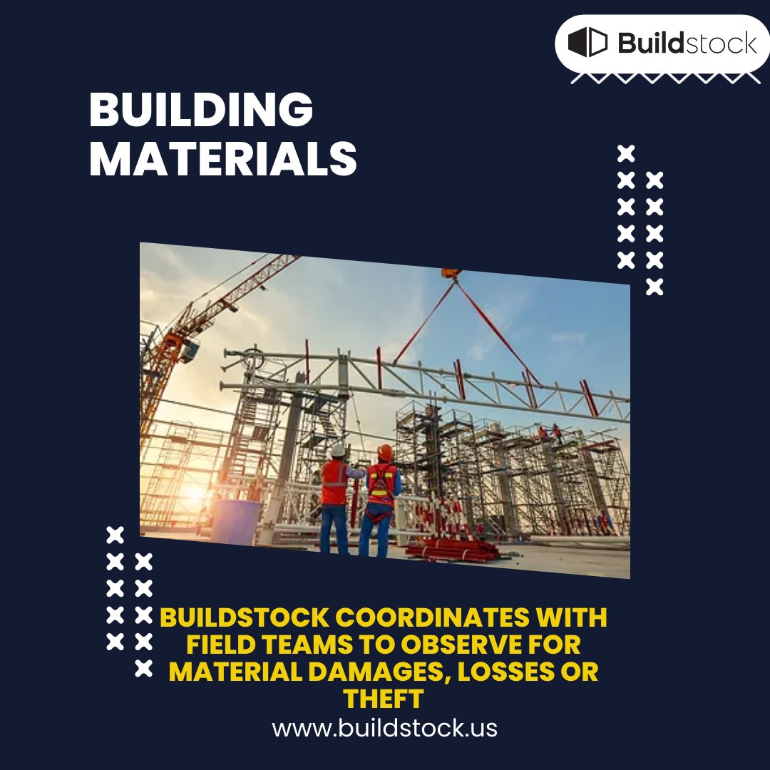 We're your materials management platform
Visit for details: buildstock.us

#buildstock #buildingconstructionandmaterials #buildings #developers #buildingowners #builders #wood #concreteconstruction #concrete #steel #lightingfixtures #flooring #brick