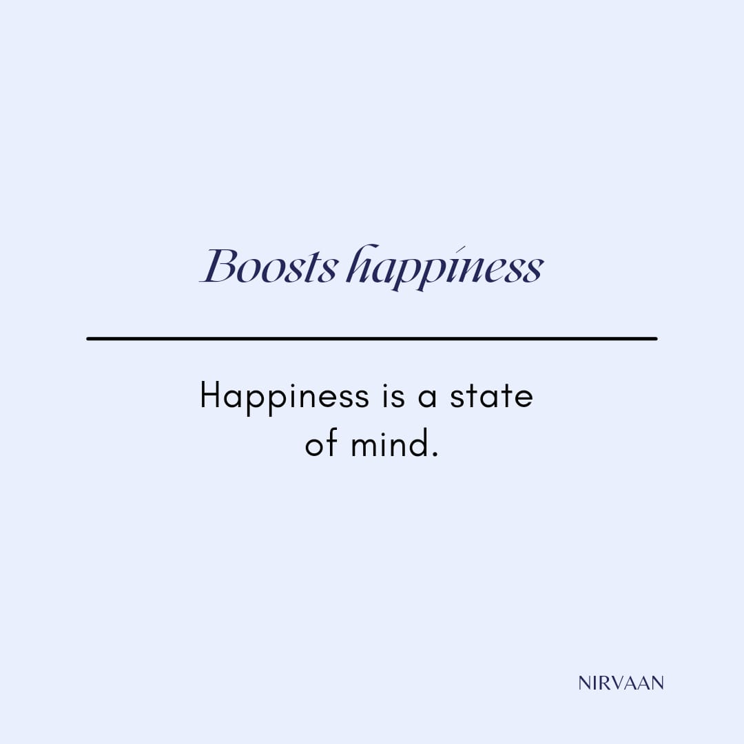 nirvaanco's tweet photo. 3. Boosts happiness https://t.co/3gqDPi20qZ