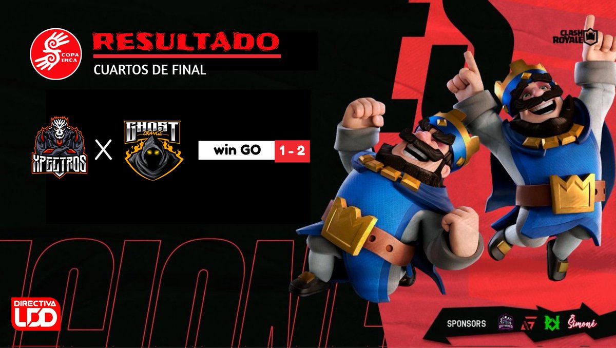 ⚔️ RESULTADO

En noche accidentada los poderosos fantasmas de <a href="/GhostOrange1/">Ghost Orange</a> se imponen por la mínima diferencia ante los <a href="/XpectrosCr/">Xpectros</a> que tuvieron inconvenientes para disputar el encuentro

De esta forma tenemos al 1er Semifinalista 💪🏻

En la Arena no hay excusas...
#EstoEsLDD🔥