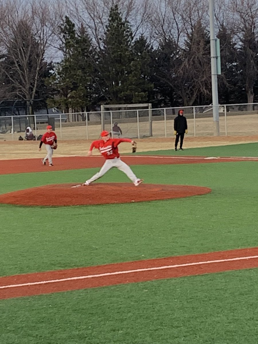 jersavage's tweet photo. Proud dad tonight as @SavageTreyton battled through 30 degree wind chills for his first college start to get the W. 

NWC JV vs. Morningside
4IP 4Ks 5H 1BB 3ER. 

@LLionsBaseball representing as @davisc001 had a HR and RBI single on the day as well. 

#Compete
@NWC_Baseball https://t.co/6YPA1kT9s0