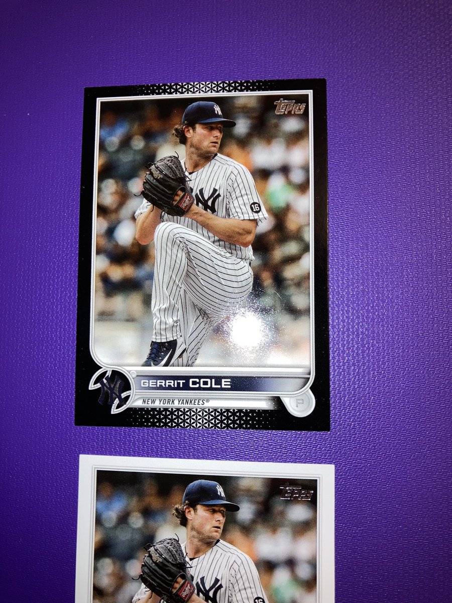 Gerrit Cole Black /71 
Topps 2022 Series 1

$20 BMWT 

#yankees #MLB
@CardboardEchoes 
@SportsSell3 @HobbyConnector https://t.co/BZbIpLE8Fs