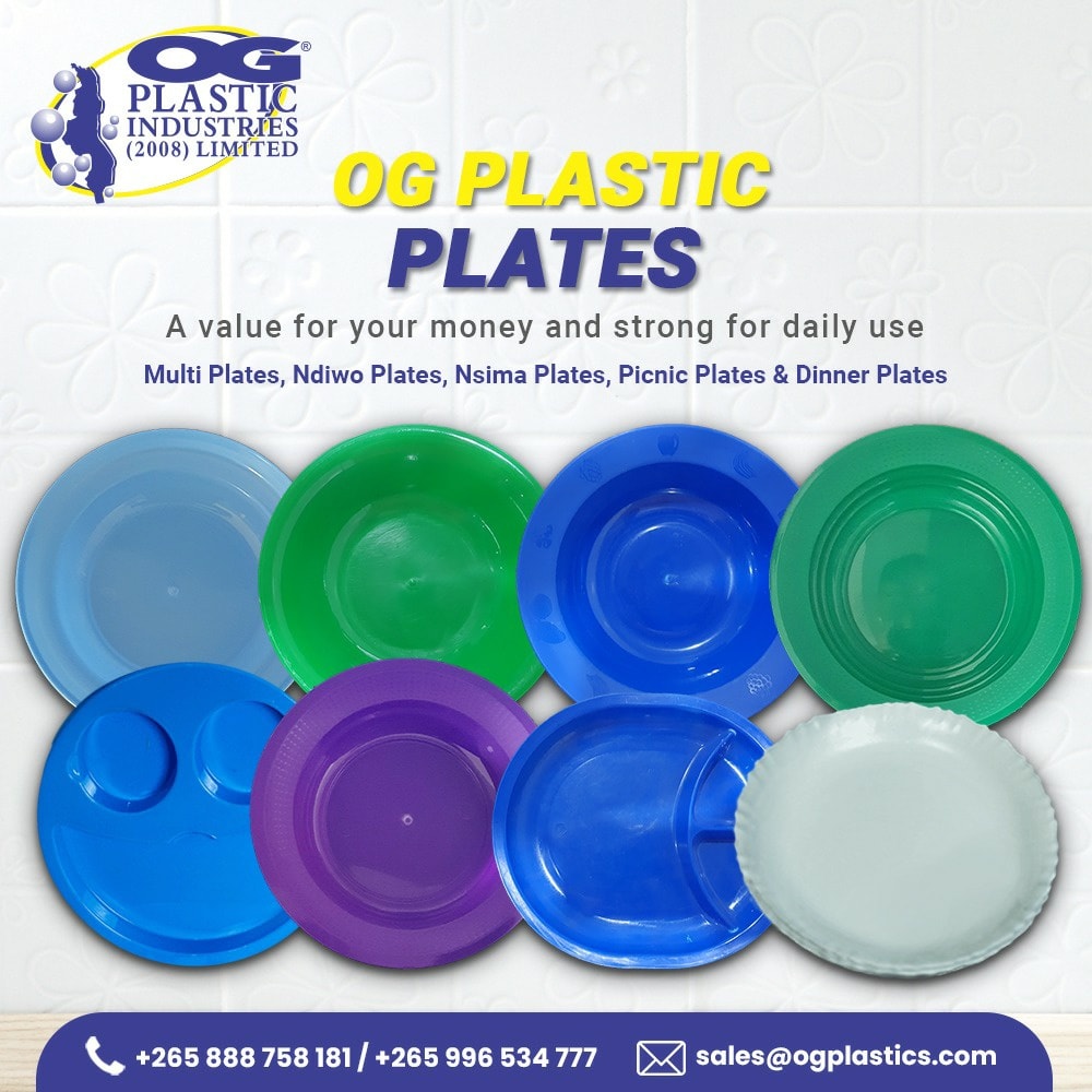 We have plastic plates, for Ndiwo, Nsima, Picnics & Dinner. They're both affordable and durable for daily use.
Contact 0888758181/0996534777 to place your order.

More Info:- bizmalawionline.com/listing/og-pla…

#PlasticPlates #Picnic #Nsima #OGPlastic #Malawi