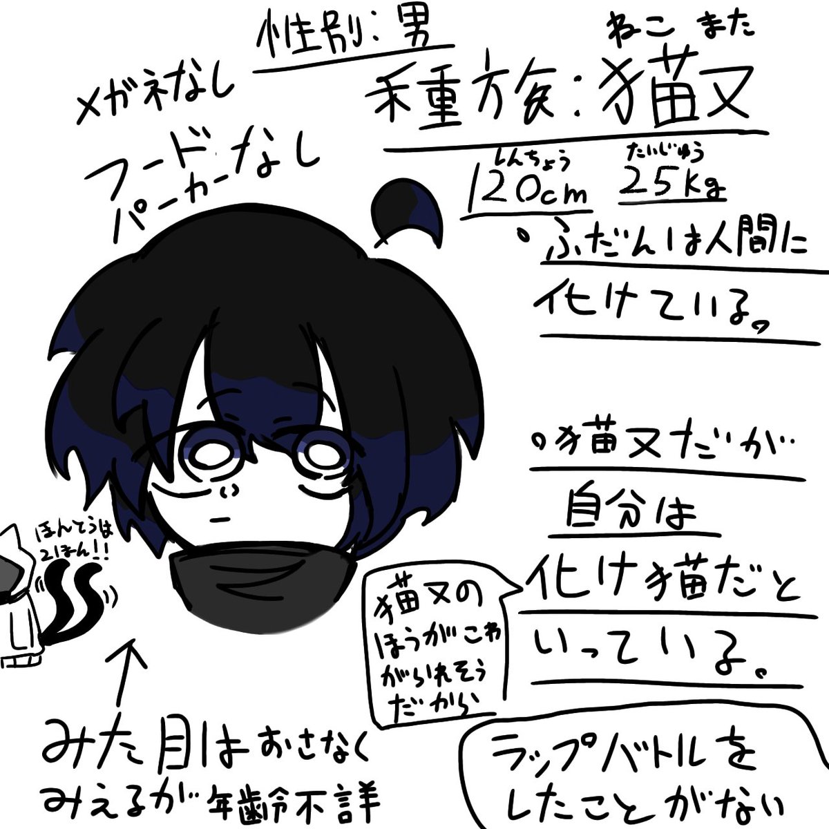奏猫@落書き tweet media