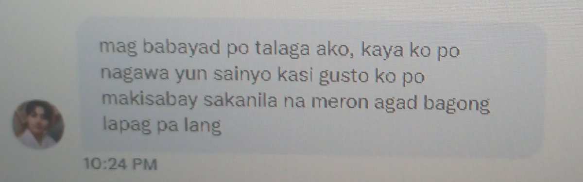 tth_mnl's tweet photo. This is the last time il tweet abt @.ive_wnyng 

Nalaman nila i tweeted abt them last night &amp; reported it. 

Ito reason niya for scamming me ☹️ https://t.co/QQj6PHfrOn
