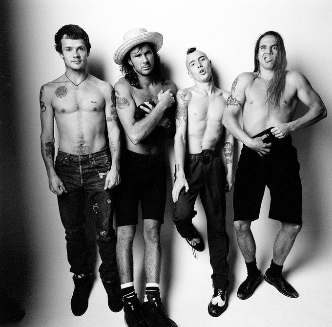 The Red Hot Chili Peppers, 1991. 