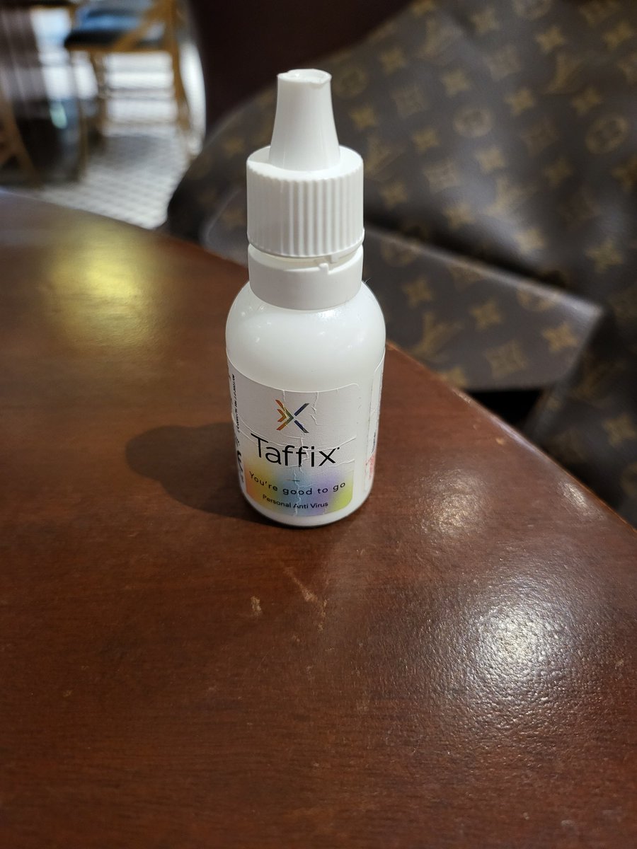 iamsouperwoman's tweet photo. My personal nasal spray protection from viruses up to 5 hours. Thank you Jo Utzurrum.
https://t.co/GMwZbIXrfs #Taffix https://t.co/74CaZTh2Ik