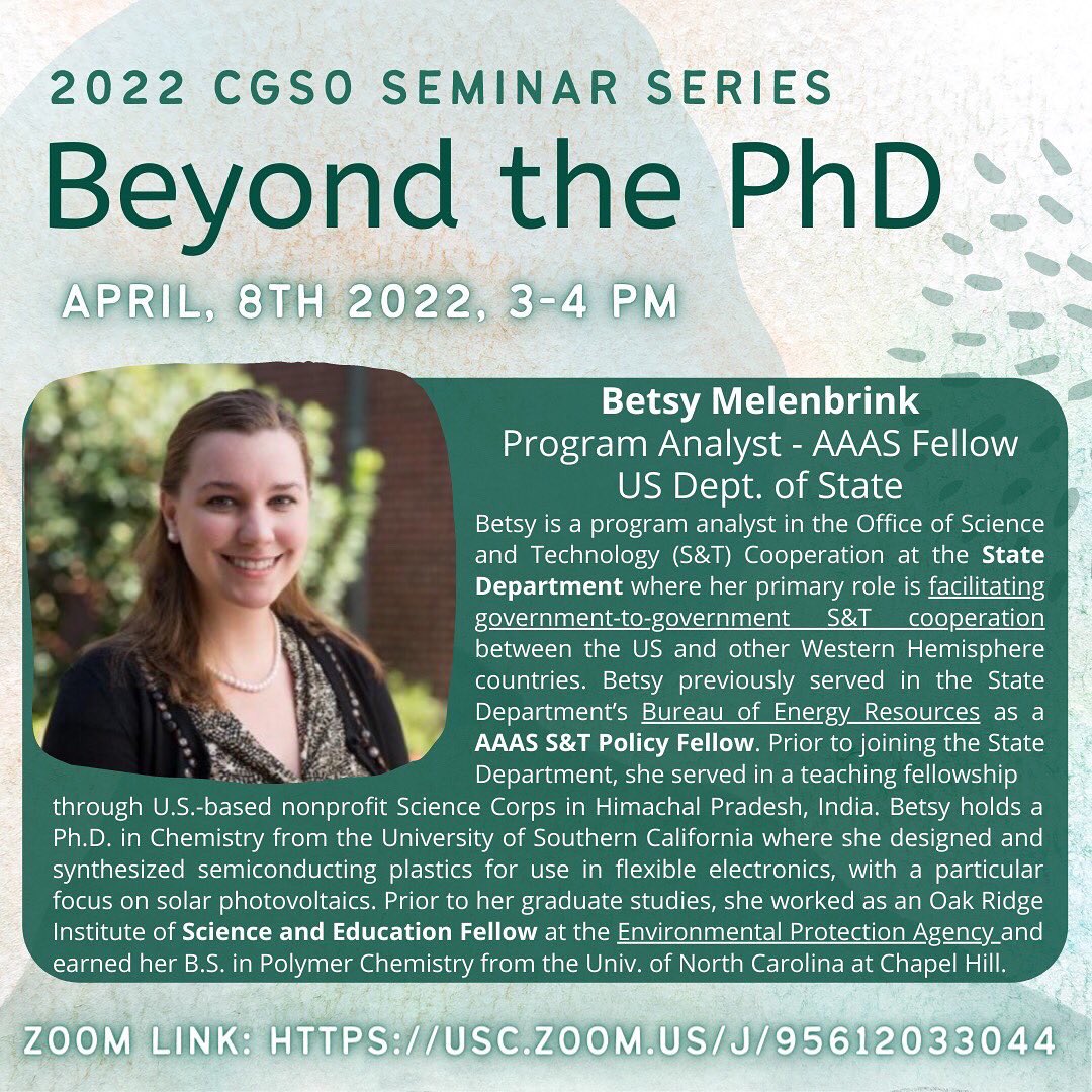 Our first week: 4/4-4/9 will feature these four amazing chemists! Zoom links are in our bio