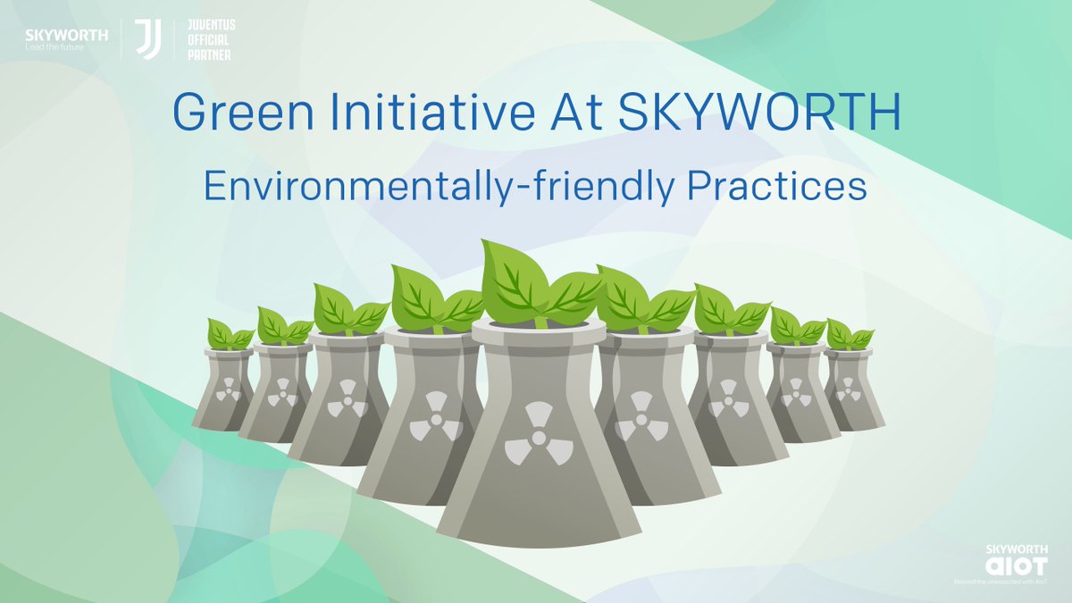We consciously incorporate green concepts into our entire supply chain. Ecological packaging design and supporting green laboratories for developing and producing resource-efficient products are just a few highlights of our environmentally-friendly practices here at #SKYWORTH.