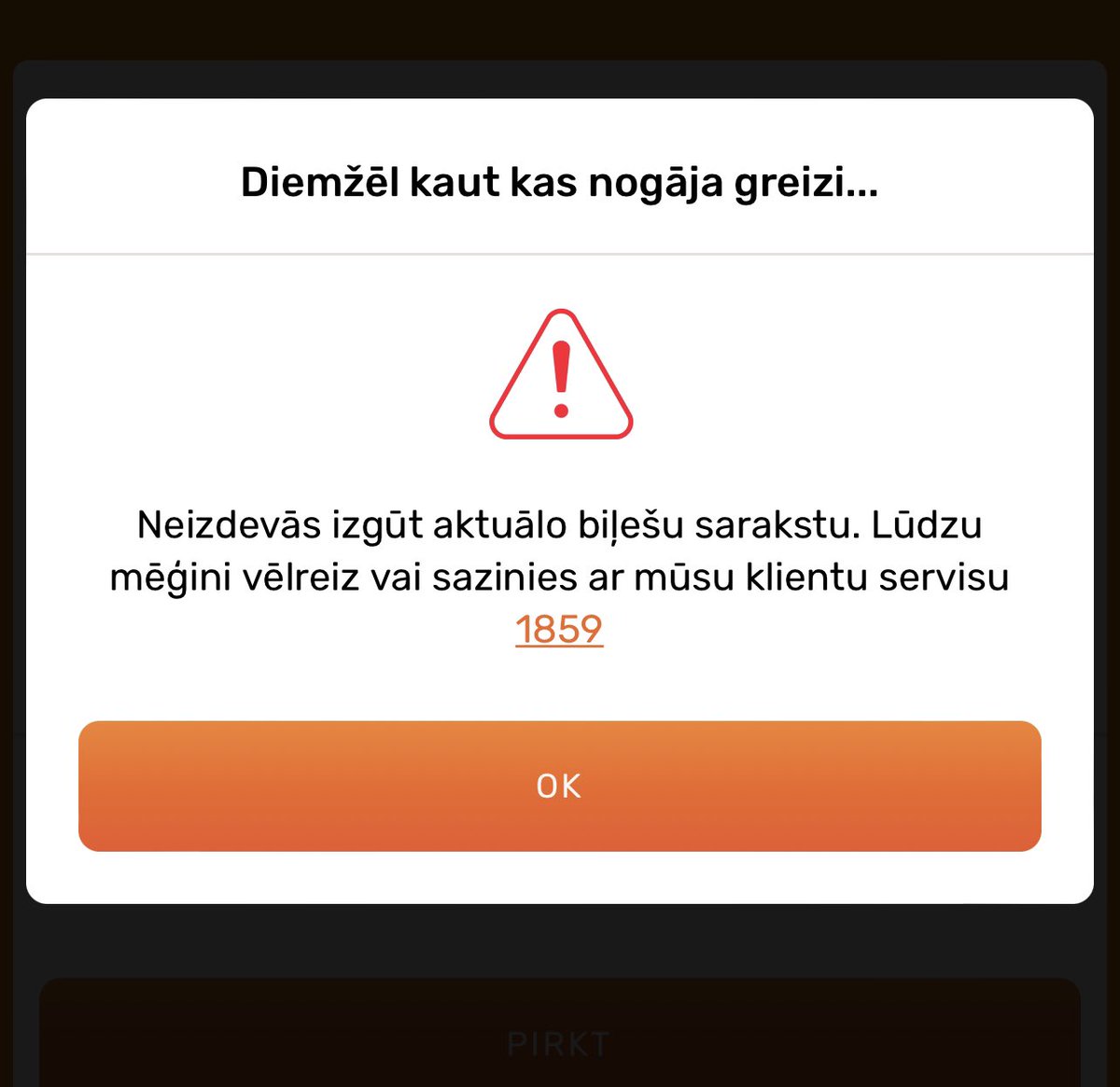 Elza_K_'s tweet photo. @Mobilly Nav iespējams izmantot aplikāciju šobrīd @Rigassatiksme_ transportos https://t.co/BtRCcpCPXF