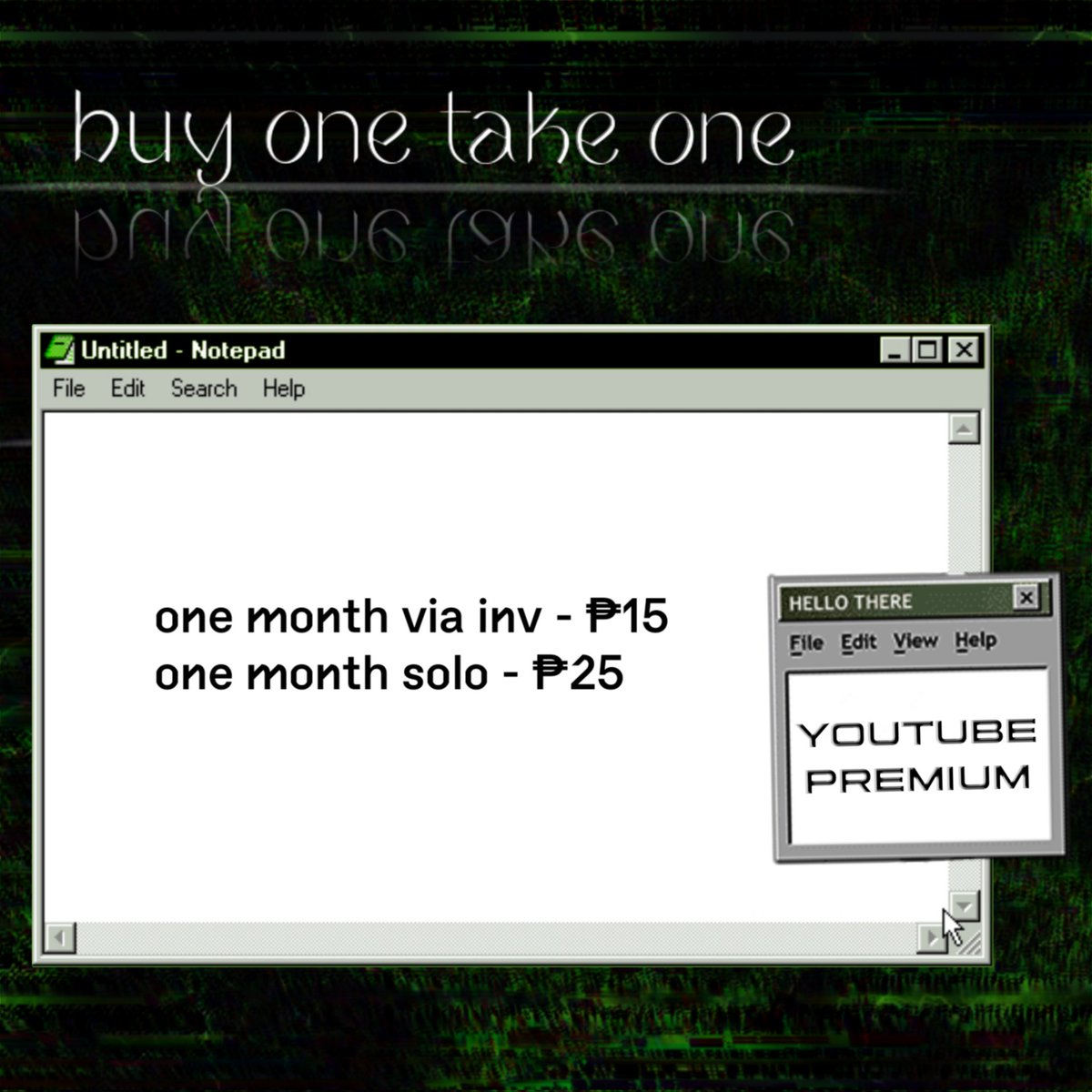 seoklei's tweet photo. 📗 [ PREM ON SALE! ]

★ Get two accounts per purchase ! 

• spotify solo
• grammarly solo
• youtube prem solo/via invite
• canva pro solo/edu/lifetime

mop : gcash , +20 if load 
pls directly message @HKPREMS https://t.co/Al8ieG3Mc3