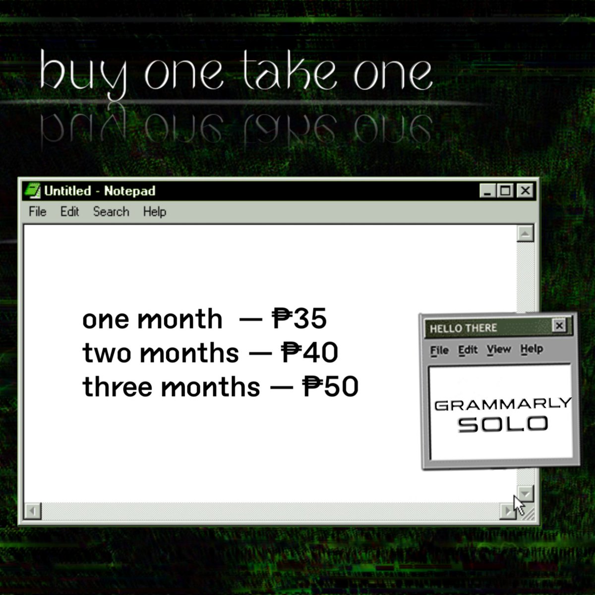 seoklei's tweet photo. 📗 [ PREM ON SALE! ]

★ Get two accounts per purchase ! 

• spotify solo
• grammarly solo
• youtube prem solo/via invite
• canva pro solo/edu/lifetime

mop : gcash , +20 if load 
pls directly message @HKPREMS https://t.co/Al8ieG3Mc3
