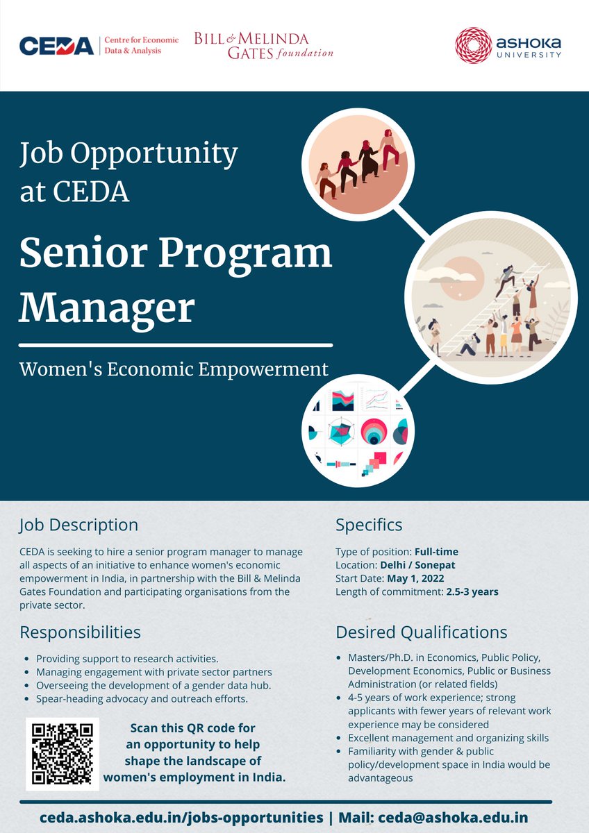 Ashwini_Deshpande (@_adeshpande) on Twitter photo ๐ข๐ข#jobalert ๐๐ฝ๐จ๐จ We are hiring for an exciting position <a href="/CedaAshoka/">Centre for Economic Data & Analysis (CEDA)</a>! Come, be a part of a dream team with <a href="/kanmahajan/">kanika mahajan</a> <a href="/asanishasharma/">Anisha Sharma</a> <a href="/sabya_economist/">sabyasachi das</a> S.K. Ritadhi and many others!! Please amplify!
@YaminiYaminina <a href="/KukrejaSharma/">Shaveta Sharma-Kukreja</a> <a href="/PKhanghta/">Praveen Khanghta</a> #CircleIn
devnetjobsindia.org/jobdescriptionโฆ ๐ข๐ข#jobalert ๐๐ฝ๐จ๐จ We are hiring for an exciting position <a href="/CedaAshoka/">Centre for Economic Data & Analysis (CEDA)</a>! Come, be a part of a dream team with <a href="/kanmahajan/">kanika mahajan</a> <a href="/asanishasharma/">Anisha Sharma</a> <a href="/sabya_economist/">sabyasachi das</a> S.K. Ritadhi and many others!! Please amplify!
@YaminiYaminina <a href="/KukrejaSharma/">Shaveta Sharma-Kukreja</a> <a href="/PKhanghta/">Praveen Khanghta</a> #CircleIn
devnetjobsindia.org/jobdescriptionโฆ