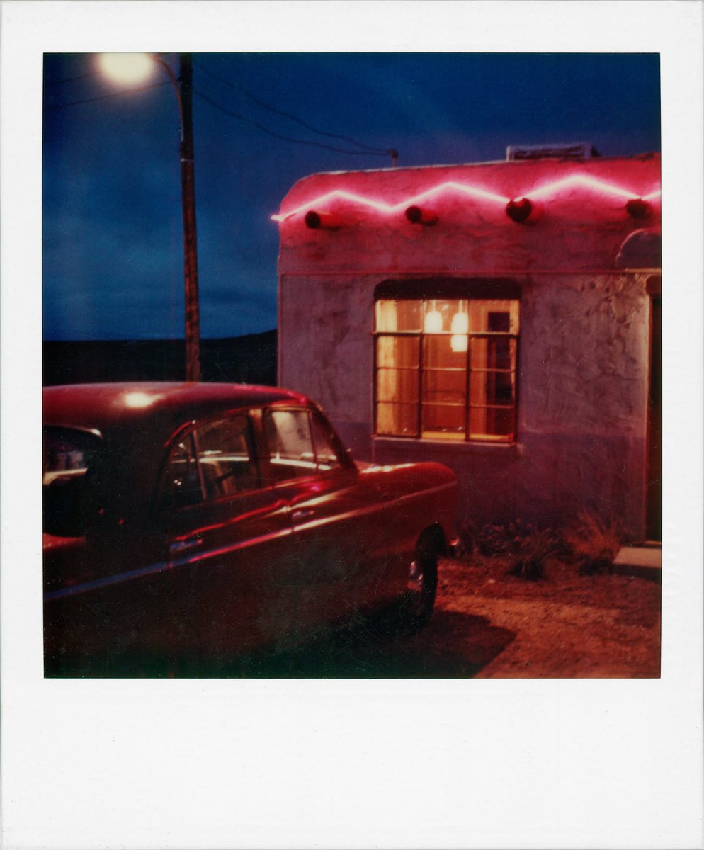 JFrankensteiner's tweet photo. Robby Müller's casual Polaroids being as instantly recognizable as his cinematography, he's just the GOAT, that's all there is to it https://t.co/igy8peCWrh