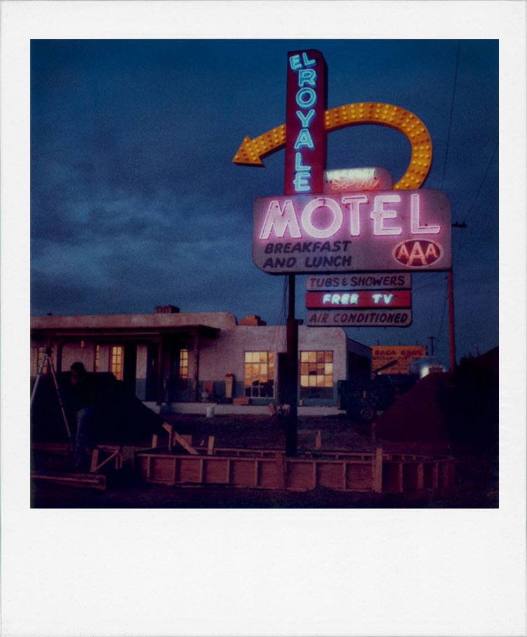 JFrankensteiner's tweet photo. Robby Müller's casual Polaroids being as instantly recognizable as his cinematography, he's just the GOAT, that's all there is to it https://t.co/igy8peCWrh